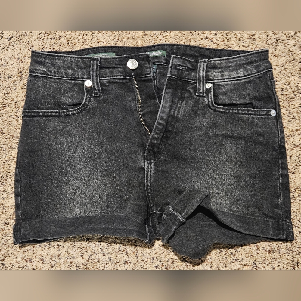High Waisted Denim Jean Shorts Size 2/26R